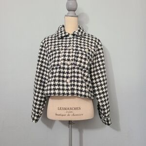 Sans Souci Boucle Shirt Jacket‎ Size M/L